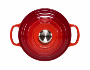 Le Creuset Signature Cast Iron  Round Casserole 18 cm cerise