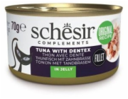 SCHESIR Oceanic Adult Tuna with Dentic - vlhké krmivo pro kočky - 70g