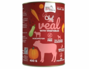 SYTA MICHA Chef Veal with vegetables - vlhké krmivo pro psy - 400g