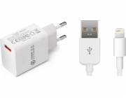 CoreParts Nabíječka 1x USB-A 2,4A (MBXAP-AC0008)