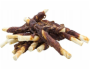 Hau&Miau Pausesnack psí pamlsek, tyčinky z kachní kůže 1 kg