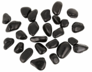 Sera Leštěné kameny Black Pebble III 10-20mm do akvária a terária 10 kg/balení