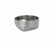 Pets Collection Podlouhlá miska pro psy, nerezová ocel, dvoustěnná, 16 cm