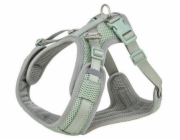 MFH Postroj pro psy Premium FlexMesh, šalvějová, délka: 63-92 cm/25 mm, vhodný pro mopsy a buldoky