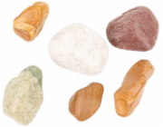 NB Minerals Leštěné kameny Multicolor Pebble 50-80 mm do akvária a terária 10 kg/balení