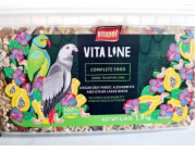 Vitapol Vitaline Kompletní krmivo pro papoušky šedé, alexandrinky a další velké papoušky, kbelík 1,9 kg