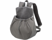 Trixie TRIXIE Molly, Měkká přepravka pro domácí mazlíčky, Batohová přepravka pro domácí mazlíčky, Pes, 4 kg, Plnění shora, Šedá