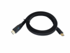 TB Plochý kabel HDMI v 2.1 3m černý