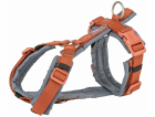 Trixie Premium Trekking Postroj pro psy oranžovo-grafitový M