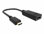 VISION - Video adaptér - USB-C s piny (male) do HDMI se zdírkami (female) - cerná - podpora 4K60 Hz (3840 x 2160)