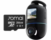 70mai Cam X800 4K černá + karta SD 256GB