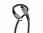 VERBATIM Kabel USB-C Sync & Charge, 100W, 120cm
