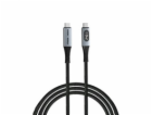 VERBATIM Kabel USB4 Sync & Charge, 240W, s displejem, 120cm