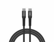 VERBATIM Kabel USB-C Sync & Charge, 100W, Magnetický, 120cm, černá