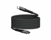 VERBATIM Kabel USB-C Sync & Charge, 60W, Magnetický, 120cm, černá