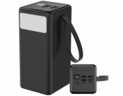Platinet POWER BANK 60000 mAh 65W PD SVÍTILNA USB-C KABEL 1M [46260]