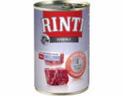RINTI Singlefleisch Pur Mono Beef - vlhké krmivo pro psy - 400g