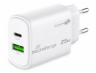MediaRange NAPÁJECÍ ADAPTÉR USB/USB-C 25W/RYCHLÝ MRMA112-...