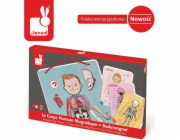 Janod Magnetické puzzle Lidské tělo (J05491)