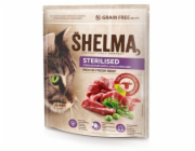 SHELMA Sterilised Beef - suché krmivo pro kočky - 8kg