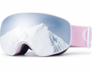 Baby Professor Dětské lyžařské brýle Qunature Pink (střední/velká dětská verze)