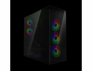 ARCTIC skříň Xtender / E-ATX / 2x120mm ARGB fan / 2xUSB / USB-C / vertical GPU kit / tónované sklo / černá