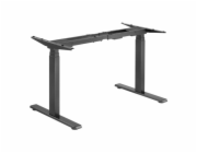 Výškově stavitelná stolová podnož Brateck M08-23DE 2 motory rozsah 620-1280 mm nosnost 100 kg