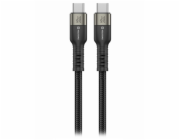 Swissten video kabel USB-C 240 W 8K, černý