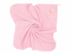 Bocioland 2278 VANILKOVÝ POVLAK 100X100 RŮŽOVÝ ZAJÍČEK BL227