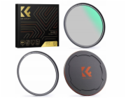 K&F Sada 3 polarizačních filtrů v jednom, magnetický kroužek, krytka, 55 mm / Sku.1702