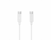 Spigen BÍLÝ KABEL USB C 2M RYCHLÉ NABÍJENÍ, Odolný, Trvanlivý, PD 60W