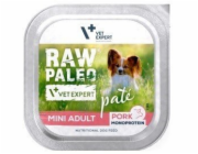 VETEXPERT Raw Paleo Pâte Mini Adult Pork - vlhké krmivo pro psy - 150g
