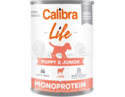 CALIBRA Dog Life Puppy&Junior Lamb & rice Mono - vlhké krmivo pro psy - 400g