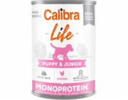 CALIBRA Dog Life Puppy&Junior Chicken & rice - vlhké krmivo pro psy - 400g