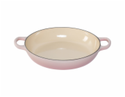 Le Creuset Gourmet Casserole  Flower 26 cm shell pink