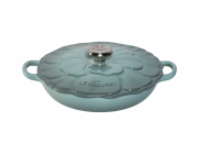 Le Creuset Gourmet Casserole  Flower 26 cm sea salt