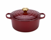 Le Creuset Signature Casserole round 24 cm garnet