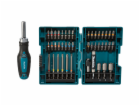 Makita  E-25096 Bit Set with  Ratchet Handle, 44 pcs