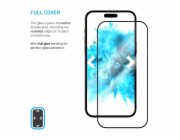 Tvrzené sklo FIXED Full-Cover s aplikátorem pro Apple iPhone 17 Pro Max, 2ks, černé