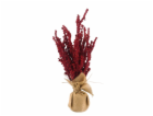 Umělá rostlina Christmas Touch, červená, 48 cm