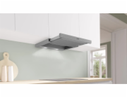 Bosch Serie 2 DFM064W55 digestoř Polovestavěný (vytahovací) Metalická, Stříbrná 394 m3/h