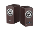 GENIUS repro SP-HF400 Dark Brown/ 2.0/ 10W/ dřevěné/ barv...