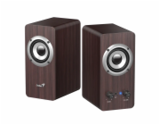 GENIUS repro SP-HF400 Dark Brown/ 2.0/ 10W/ dřevěné/ barva tmavé dřevo