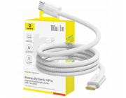 Baseus Dynamic 4 Pro Series Datový Kabel USB-C - USB-C 100W 1m Moon White