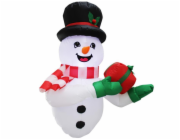 Nafukovací vánoční dekorace Santa Claus, 150 cm