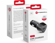 ForCell Autonabíječka FORCELL CARBON Type C 3.0 PD20W CC50-1C černá (celkem 20W)