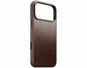 Nomad Kožené pouzdro Traditional, rustikálně hnědé (Horween) - iPhone 2025 Pro Max