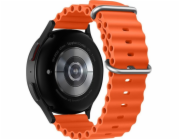 ForCell Řemínek FORCELL F-DESIGN FS01 pro hodinky SAMSUNG 22 mm oranžový