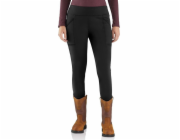 Carhartt Černé zateplené legíny Carhartt Force Heav