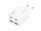 Hoco Nabíječka do zásuvky 2 x USB C + 2 x USB A QC3.0 PD ...